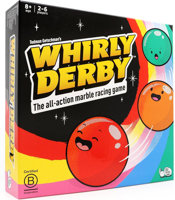 Whirly Derby: The All Action Marble Racing Game | New Family Board