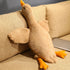 Very Fat Goose Stuffed Animal, 20 Inch Giant Cute Duck Plushies Pillow, Soft Gifts for Kids, Brown