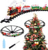 Christmas Train Set, Christmas Decorations Indoor, Train Toys with Light & Sound