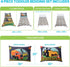 Set 4-Piece Sets Todays Kids Under Construction Toddler Bedding for Boys - Toddler Bed Comforter for Boys, Reversible