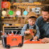 Set Set, 3-8 REXBETI Kids Tool with Box and Electronic Toy Drill, Pretend Play Kids Workbench Construction Kits