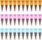 Haiabei 30 Pcs Mini Realistic Artificial Ice Cream Cone Adorable Ice Cream Cone