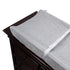 Grey Plush Cover Contoured Changing Pad by Serta Perfect Sleeper