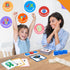 154 (5 PCS Wooden CVC Word Spelling Game, Short Vowel Spelling Flashcards Sight Words Flash Cards Montessori Early