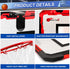 Indoor Basketball Hoop Set for Kids Adults, Pro Mini Basketball Hoop for Door Wall with 4 Balls Toy Gift for Boys Girls.
