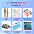 6-12 14 16 2 Pinwheel Crafts Rock Painting Kit for Kids Ages Rocks, Acrylic Paints (Glow & Metallic), Glitter Glues
