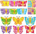Hedeey 36 Packs Spring Butterflies Craft Kits for Kids,Make Your Own Butterfly Paper