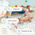Tummy 100% Premium Water Play Mat XXL Award-Winning Inflatable Time Water Mat Sensory & Motor Development Designed by
