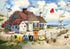 Buffalo Games - Charles Wysocki - Root Beer Break at the Butterfields - 300 Large Piece Jigsaw Puzzle, Brown
