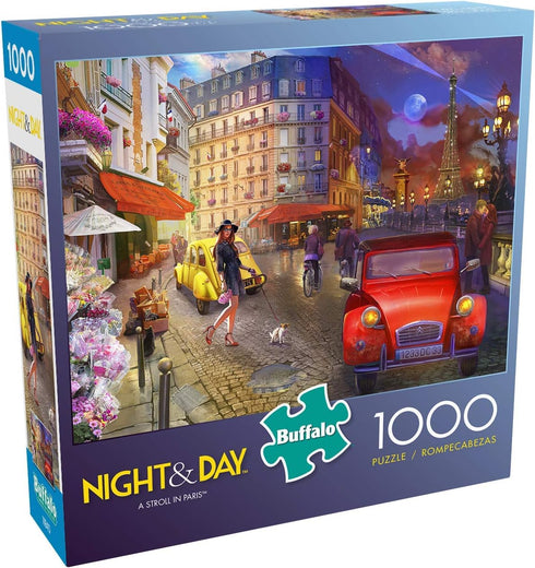 Buffalo Games - A Stroll in Paris - 1000 Piece Jigsaw Puzzle