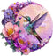 Hummingbird Wooden Puzzles for Adults, Unique Animal Shape Jigsaw Puzzles, Birthday Gifts for Family (S-8.4 * 8.1in-100
