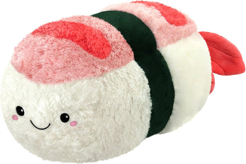Squishable Comfort Food Shrimp Sushi Plush, 15"