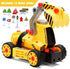 7-in-1 Set 38 MOBIUS Toys Take-Apart Truck Construction STEM Building Toy w/Drill, Lights & Sounds Buildable Dump