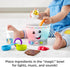 Fisher-Price Laugh & Learn Magic Color Mixing Bowl Baby Learning Toy with Pretend Food, Music & Lights for 6+ Months