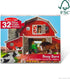 (32 2 3 3+ Melissa & Doug Busy Barn Shaped Jumbo Floor Puzzle Pieces, x Feet), Jigsaw Puzzle for Preschoolers and Kids