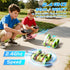 Car4WD 360 2.4GHz Ages612, Remote Control Stunt Flip DoubleSided RC Car LED Light Bar & Modular USBC Battery, OffRoad
