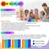 Multiplication Table P00P Rainbow Math Game Toy - Learning Math Multiplication Calculation Operations