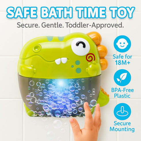 Bath Bubble Machine - Bathtub Bubble Machine Bath Toys | Bathtub Bubble Machine, Light Up Bubbles Maker for Bathtub