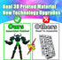 13 3D T13 13 13 Dummy 13 ULTHOOL Titan Action Figure,Assembly Completed Printed Multi-Jointed Movable Robot with Full