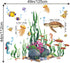 Amaonm Creative Cartoon Removable 3D Under The Sea World Wall Stickers, Colorful Seaweed Decal for Nursery