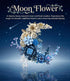 Set, Blue Moon Flower Building Botanical Collection Crescent-Shaped Artificial Flowers Building Blocks Kit Compatible