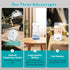 MUMBEE 4 Settings Portable Bottle Warmer for Travel with Fast Heat & Burn Protection, Leak-Proof & Safe Rechargeable