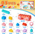 ZZXYPX 45pcs 18+ Soft Building Blocks for Toddlers - BPA-Free STEM Educational Toys Ages Months, Safe Preschool
