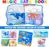 Staroud 2 Color Changing No Hole Bath Toys for Kids Toddlers, Color Change Water Table Bathtub Toys Sea Creatures