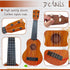 Kids Toy Ukulele Guitar, 17 Inch Classical Guitar Musical Toy, 4 Strings Educational Learning Toy for Toddlers