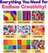1750+pcs 4-9 4-9 4-10 Blue Squid Craft Kits for Kids, Ages Girl Boys Gifts Arts and Crafts for Kids Craft Kits Toys