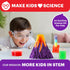 8-12 Set, 100+ 8+ Doctor Jupiter Super Science Kit for Kids Ages | Chemistry STEM Toy with Experiments & Geyser Tube