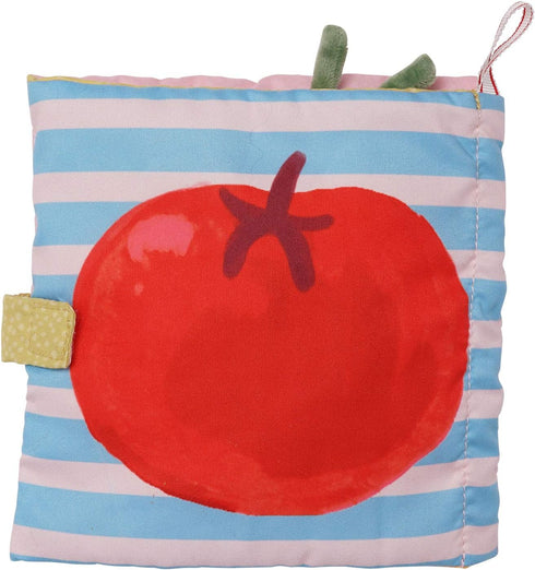 Mini-Apple Farm Soft Crinkle Book - Engaging Tactile Toy for Babies