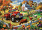 300 Pieces Jigsaw Puzzle for Adults, Country Life Puzzle, Agricultural Life and Rural Beauty, 20.5 x 15 in