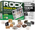 XXTOYS Rock Stone Collection Science Kit, 15pcs Geology Kid Specimens Gift with Magnifier Included