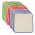 OsoCozy 100% 8 8 inches 15 Packs Unbleached Flannel Cloth Baby Wipes - Reusable & Washable Saves Money - Cotton - Soft