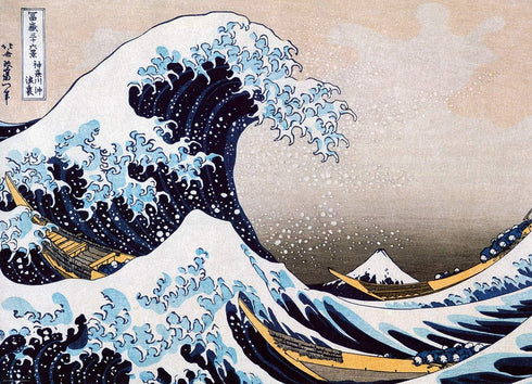 (1000-Piece), 6000-1545) EuroGraphics Great Wave Kanagawa by Hokusai Puzzle (Model: