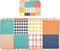 SyXIOP Colored Checkerboard Cooling Baby Crib Mattress Cover 28" x 52" Washable Bed