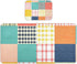 SyXIOP Colored Checkerboard Cooling Baby Crib Mattress Cover 28" x 52" Washable Bed