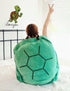 40 Inch Wearable Turtle Shell Pillow - Plush Turtle Stuffed Animal Dress Up Cushion for Adults