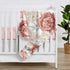 Sweet Jojo Designs Blush Pink Boho Shabby Chic Floral Girl Soft Baby Blanket Receiving Security Stroller Swaddle