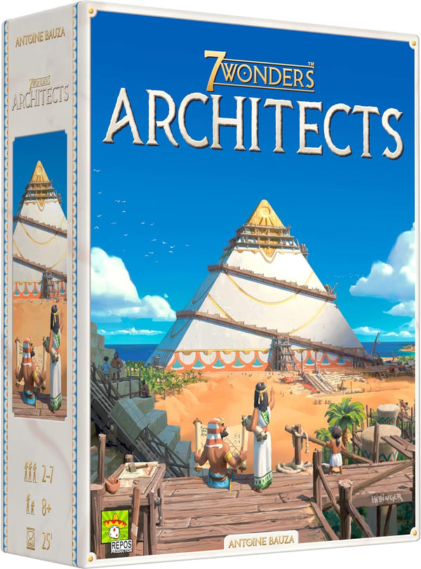7 Wonders Architects | Strategy Board Game for Kids and Families | Ages 8+ | 2-7 Players | Avg. Playtime 25 Min