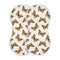 KICPOAY Muslin Baby Burp Cloths, Brown Monarch Butterflies Muslin Baby Bibs Rags Comfy