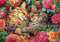 Buffalo Games - Brigid Ashwood - 500 Piece Jigsaw Puzzle for Adults - Cats in Love - Perfect for Game Nights