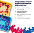 7 Count (Pack 1) Buffalo Games - Puzzle Sorting Trays