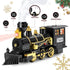 Set, Set Sets 3 4 5 6 7 8 BainGesk Train Christmas Train with Steam, Lights and Sounds, Train for Around The Christmas