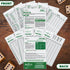 SWOOC Games - 5 Big Laminated Yardzee & Farkle Score Cards with Rules - Jumbo Score Sheet for Outdoor Dice Games
