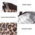 Insulated Waterproof Oxford Cloth Feeding Bottle Pouch with Leopard Print for Travel Nursing Breastmilk Storage Bag