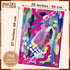 750 (20"x27") Puzzles of Color Feel Your Feels by Lauren Younge Piece Puzzles for Adults, Colorful Artwork Jigsaw