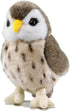 Ice King Bear Owl Stuffed Animal, Cute Plush Toy with Luminous Eyes, 10 Inches