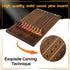 11 2 2 Jyquorp Horse Race Board Game Racing Game Thickened Solid Wood with Luxurious Durable Classic Metal Horses